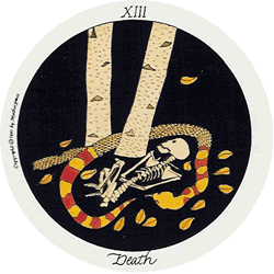 Death does not always symbolize physical Death. It can be a change, but one thrust upon you, not one you have chosen.