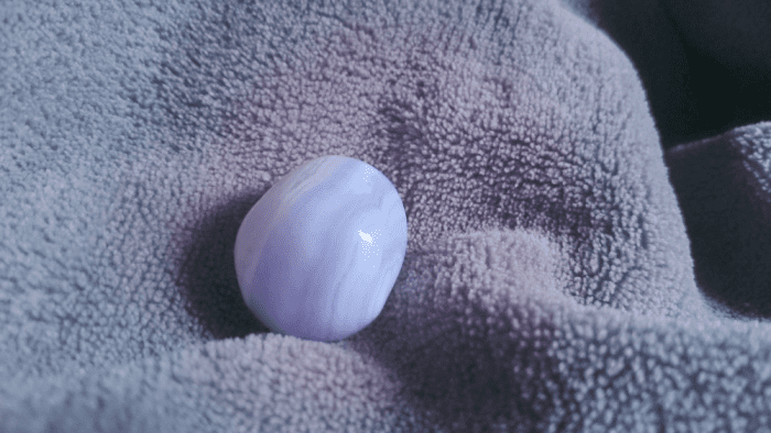 Blue lace agate is a great stone for enhancing communication.