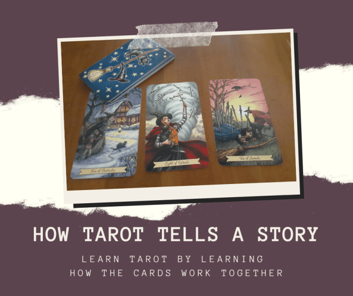 Learning to read tarot is easier when your cards tell a distinct story. Emotionally evocative cards will aid your intuition during the learning process.