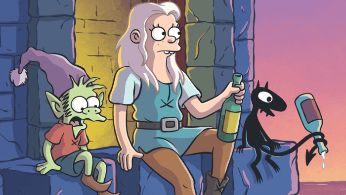 Matt Groening's new fantasy animated show, Disenchanted, will premiere on Netflix on August 17th, 2018.