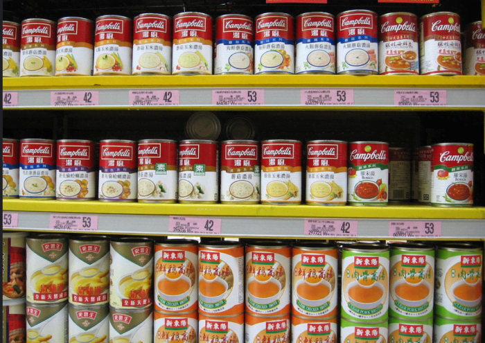 Tin and aluminum cans that contain food products are lined with plastic in order to prevent metal from bleeding into the contents, but the slightest bit of heat will cause the BPAs to break down and seep into the contents of the can. Equally bad.