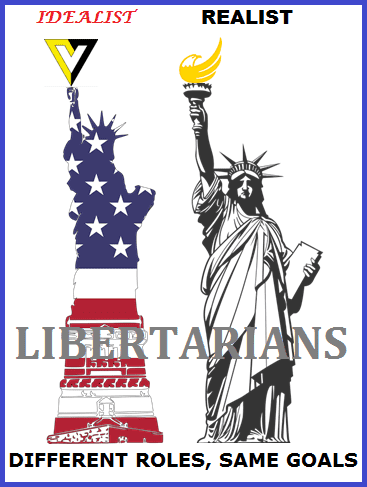 Can all libertarians work together to take realistic steps toward idealistic goals?