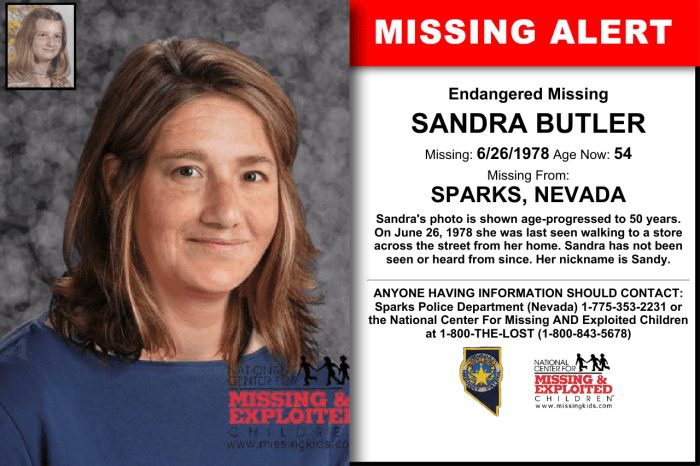 Sandra Butler: Nevada Girl Missing Since 1976 - HubPages