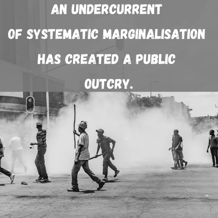 It's not surprisingly that marginalized populations in Africa would rise up to fight for access to resources and opportunity.