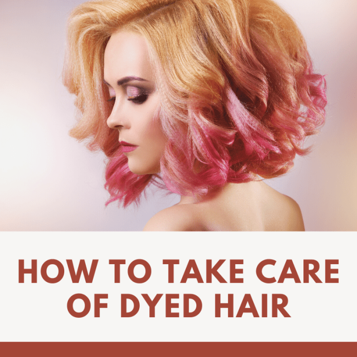How to Take Care of Dyed Hair Bellatory