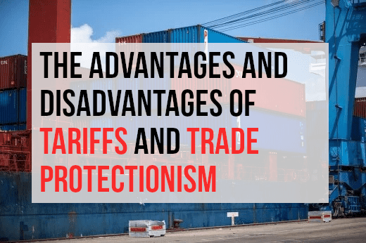 This article lists the pros and cons of tariffs and protectionism. Those in favor of protectionism argue that it works as a guard against unfair foreign competition. Those against argue that everybody loses when countries adopt protectionist measures