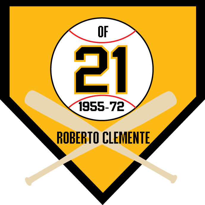 21 was Clemente's Pittsburgh Pirates jersey number