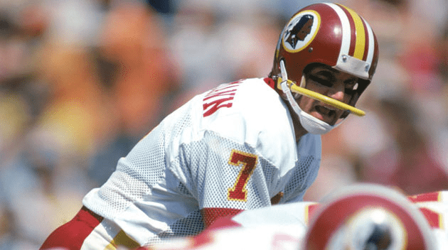 Every year that Joe Theismann spent in Canada, the team that drafted him was playing in Super Bowls.