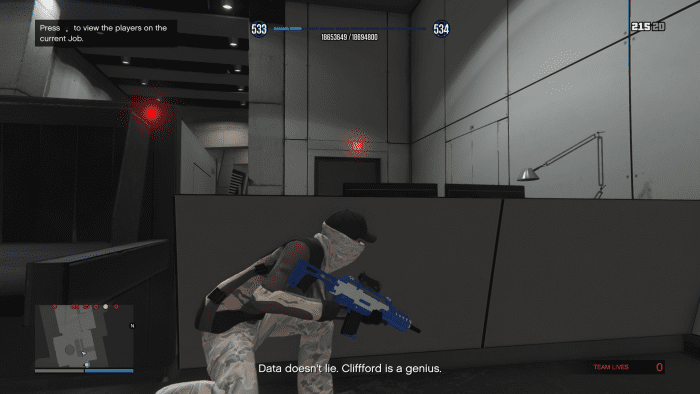 The security desk of the Facility. This is a good area to "acclimate" yourself to the level gunfire you're about to face passed this point. Peek out, shoot, reheal from here until you feel comfy with advancing.