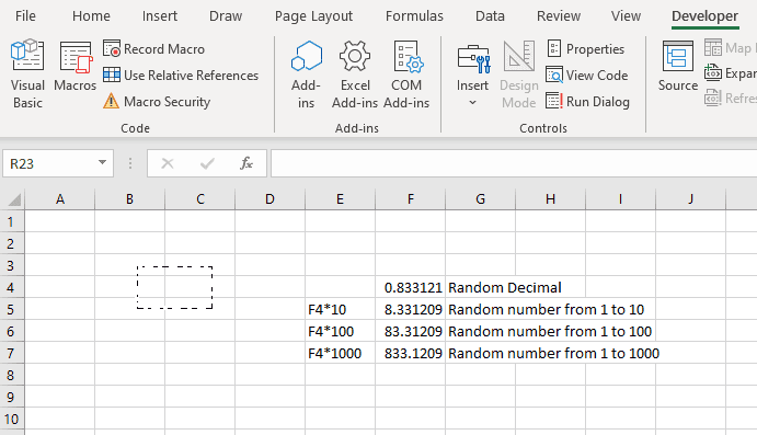 This illustration shows the tracing of a form control button. This must be done right after clicking the form control button.