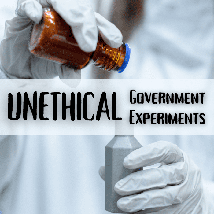 what is the most unethical experiments in history