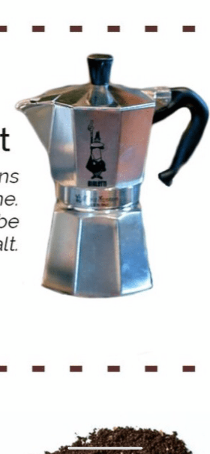 It is impossible to talk about the Moka without mentioning the shadow of Fascism over this invention.
