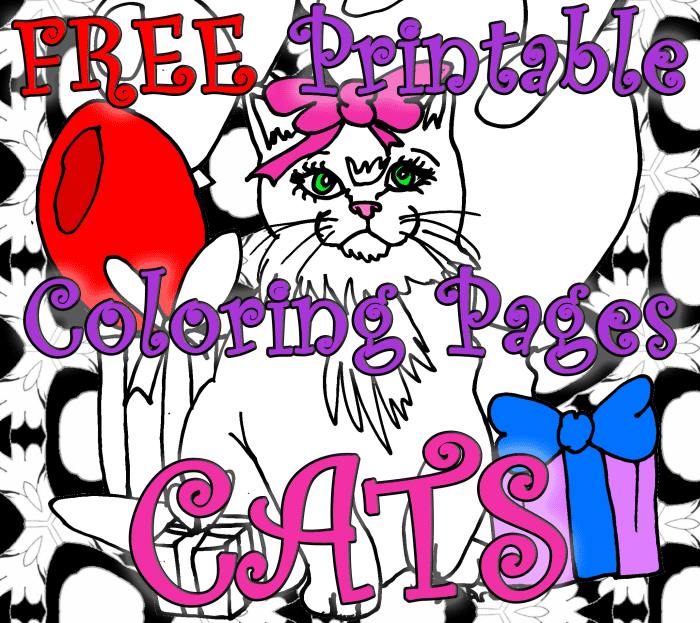 10 Free Printable Cat Coloring Pages for Kids - HubPages