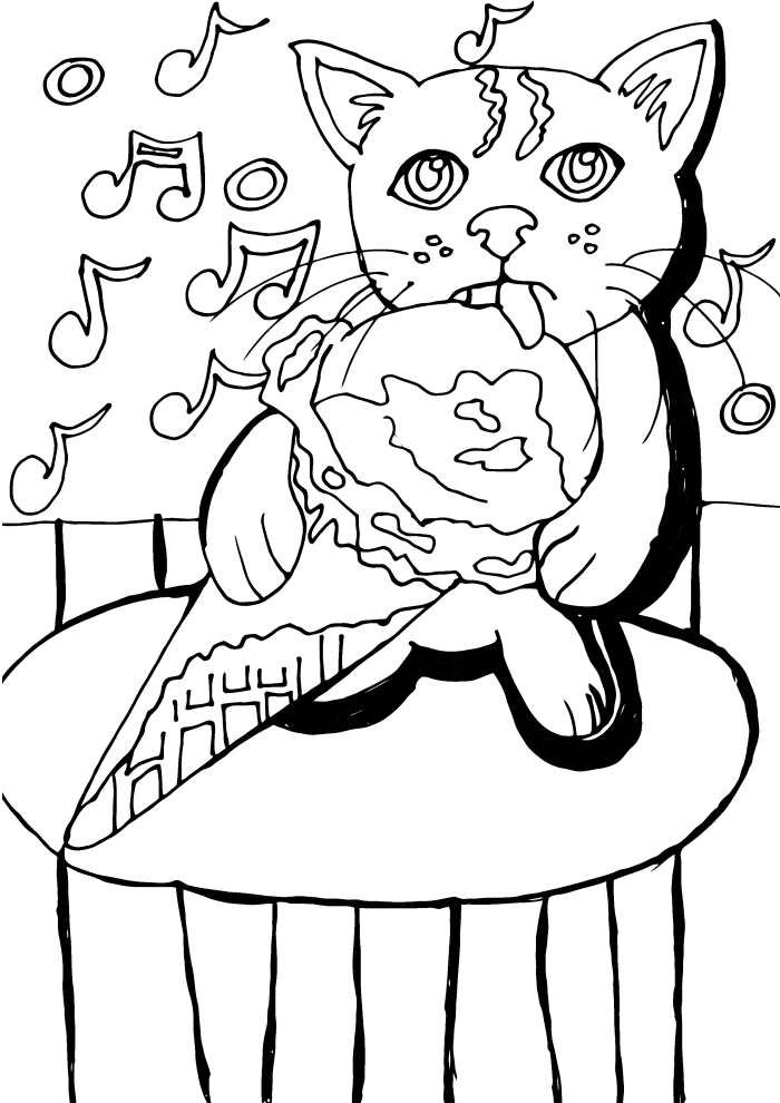10 Free Printable Cat Coloring Pages for Kids - HubPages