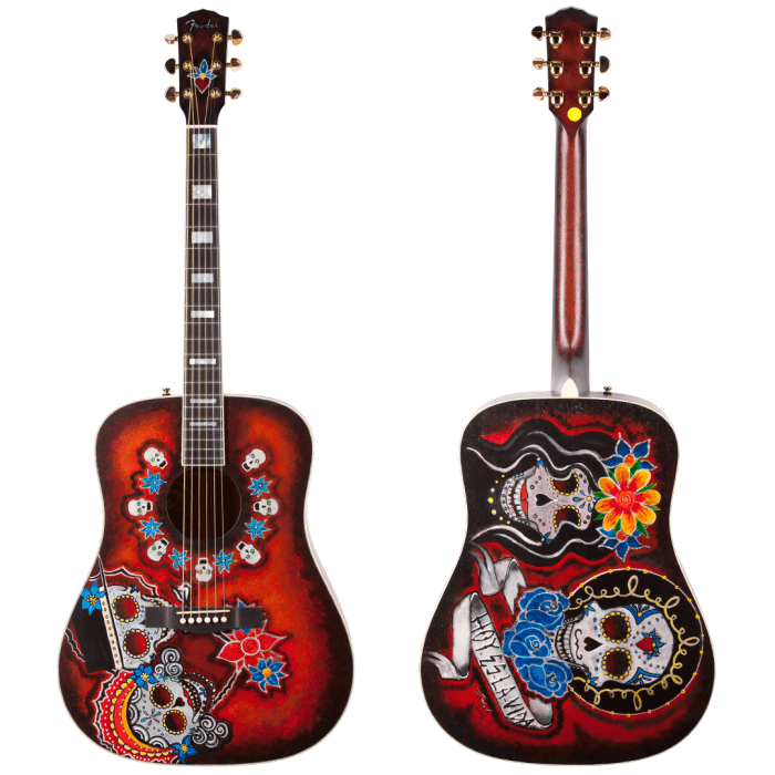 The Fender Dia De Los Muertos Acoustic Guitar - HubPages