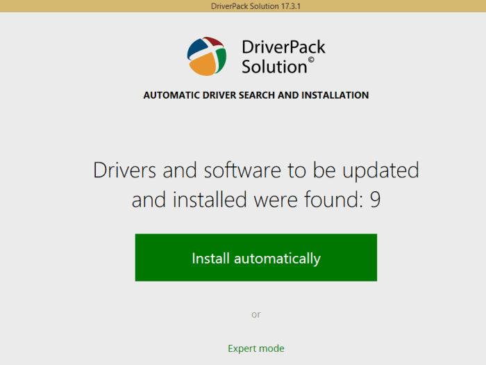 How to Install Windows Drivers Using DriverPack Solution, AIDA and ...