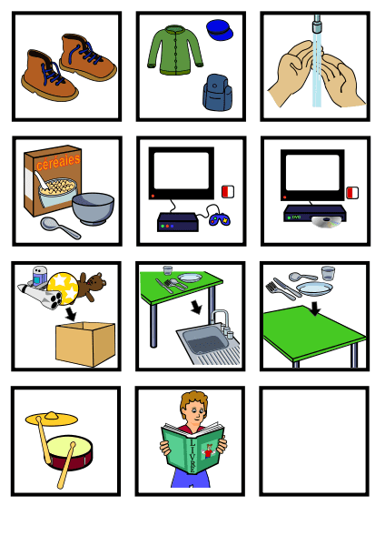 Visual supports such as those used in the PECS communication system can be very helpful and useful for children with autism and related conditions.