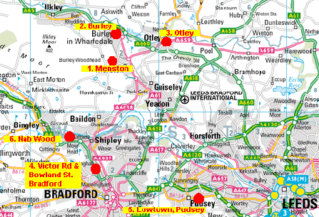 Smith Wigglesworth was born in the small town of Menston, England but lived most of his life in nearby Bradford.