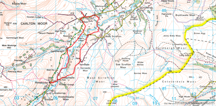 Carlton-in-Coverdale to Horsehouse, walk or drive, be careful either way. The road is undulating and sometimes narrow. Stop at passing places on your side of the road if you see oncoming vehicles