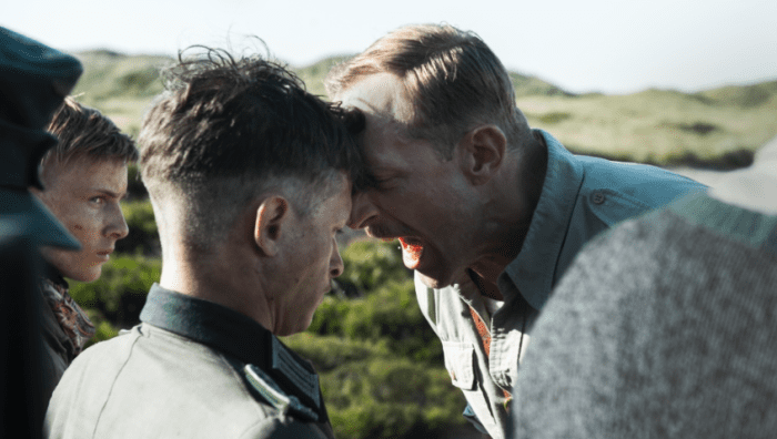Sgt. Rasmussen takes his anger out on Helmut Morbach. The safety of the beach cannot be guaranteed. What options did the sergeant have?