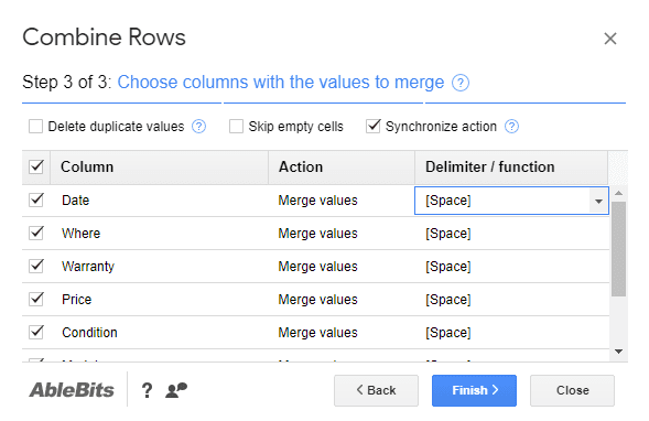 How To Combine Rows In Google Docs