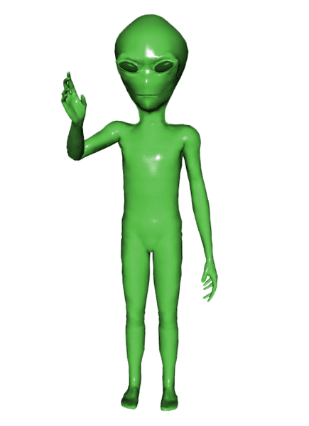 Is this alien a he, she, or an it? Be careful what you say. You don’t want to offend he/she/it.