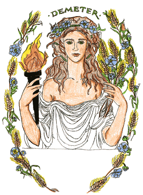 Demeter is the fertility goddess, and one of those mothers that do not give up easily, even if it means playing hardball with Zeus.