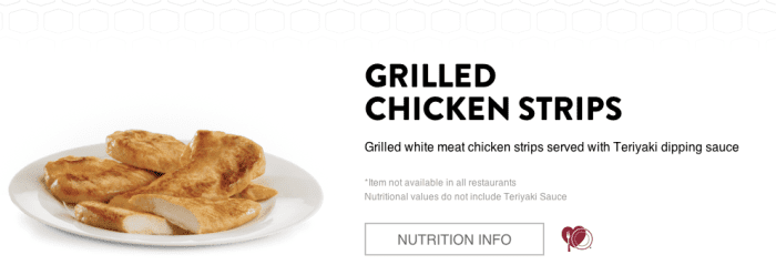 Who thought to pair the wheat-free chicken strip with the only NOT-wheat-free sauce? I assume you can make substitutions, but seriously. This is just ... so dumb.