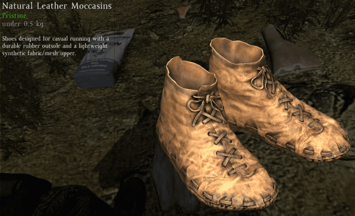 The Improvised Knife can be used to skin an animal, a vital step in crafting leather clothing.