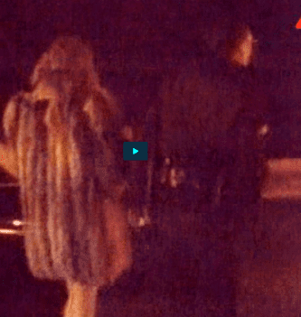 The only photo I could find of Stephanie Crane aka "The Woman in the Fur Coat," at the crime scene. There were numerous other photos of her several months ago, but since the Enquirer story ran, they have all but disappeared.