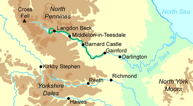 Fancy a hike? Take a long walk with Contours Walking Holidays up to Langdon Beck beyond High Force