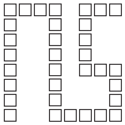This generic game board could be used for any kind of roll-and-move game.