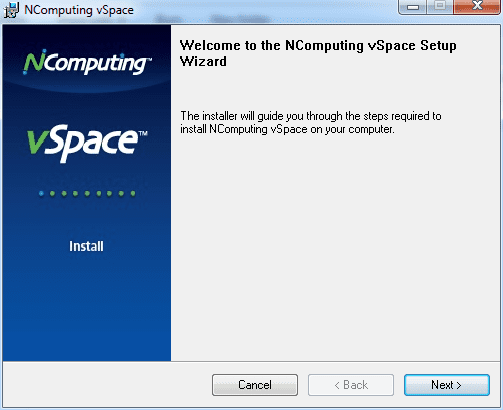 ncomputing x550 windows 7 driver