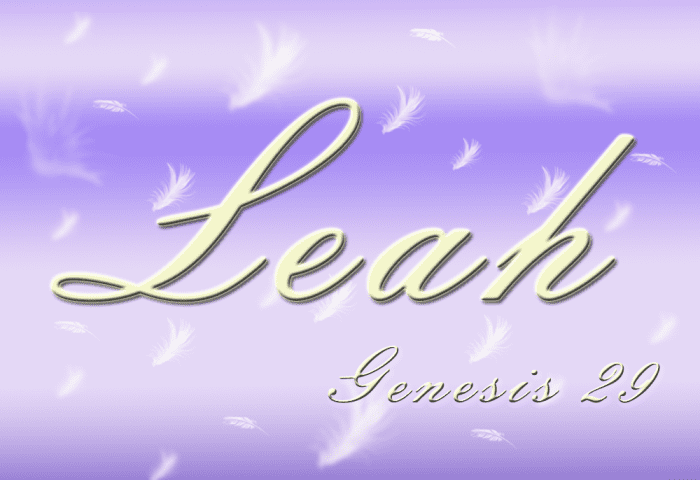 Lessons from Leah Jacob #39 s First Wife in the Bible HubPages