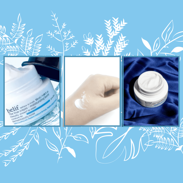 The True Cream from belif is a great instant moisturizer with a fragrance that may be a bit strong for some.