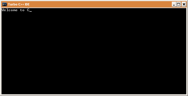 You learnt how to program in C and its time to see the result. People start their program with "hello world" program but I start with "welcome".