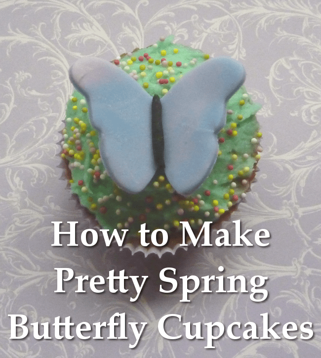 Beautiful Butterfly Cupcakes Ideal for Spring Celebrations