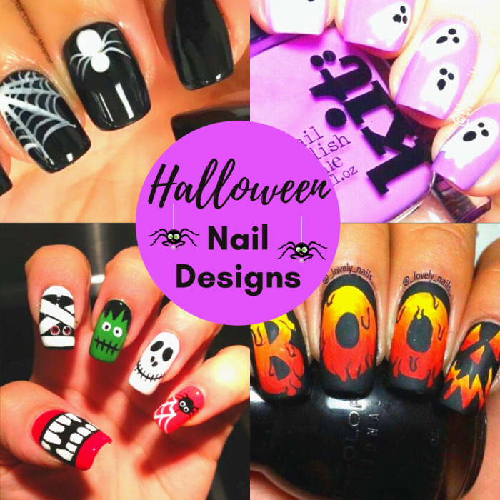 65+ DIY Halloween Nail Designs that are Positively Frightful - HubPages