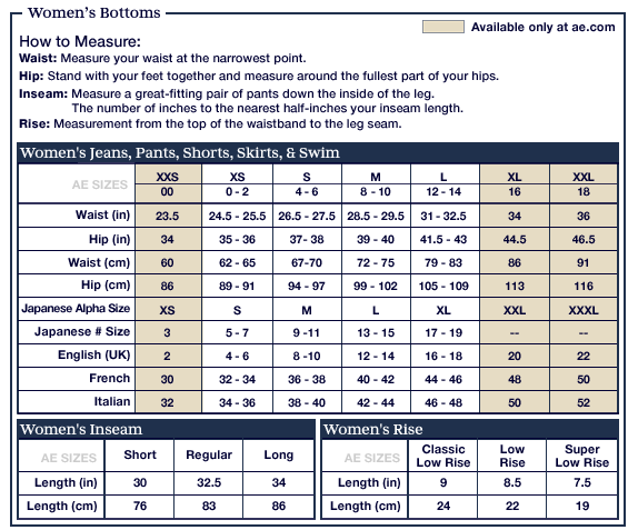 When you sell clothing online, sizes and measurements are critical. It's always a good idea to include the manufacturer's size chart as well as your own measurements.