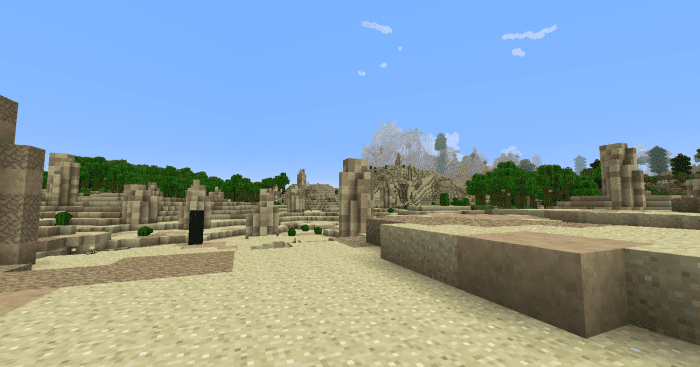 Deserts, savannas, and other hot, dry areas seem to be Enhanced Biomes' specialty, as there are far more new zones of these types than appear in any of the other biome mods.