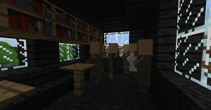 Enhanced Biomes even adds a bit of variety to village buildings, as they can now use both wood and stone from the biome they are in.