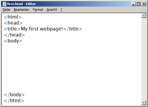 The title can be a normal sentence with capitals and lowercase characters. This example has an exclamation mark at the end of the title.