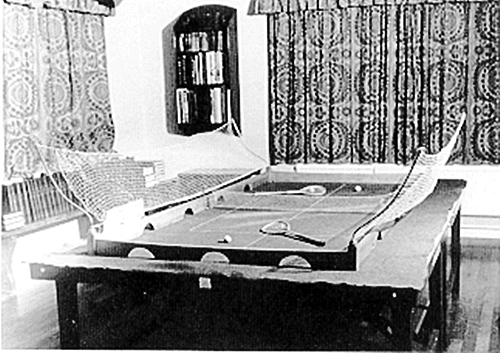 1890, David Foster patented Table Tennis game, from Gurney Collection, Ping Pong and Table Tennis Difference, History, Fun Facts