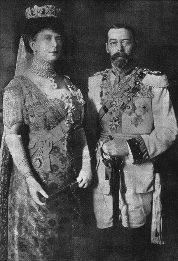 King George V and Queen Mary