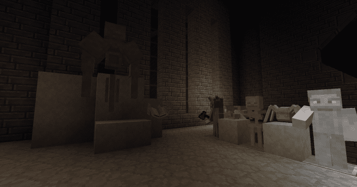 Players can make statues out of any material or creature whether mod-added or not, as long as they have slain them and collected their Vita