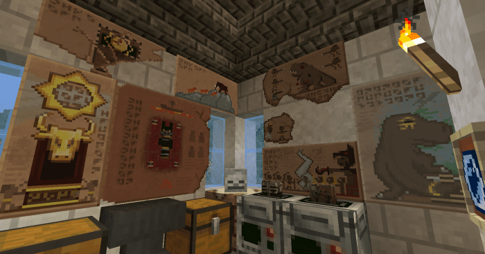 One of the most common items to discover by using the analyzer are stone tablets. These are mostly decorative items, but players who place them in the correct order might be able to piece together a few stories and hints about the mod.