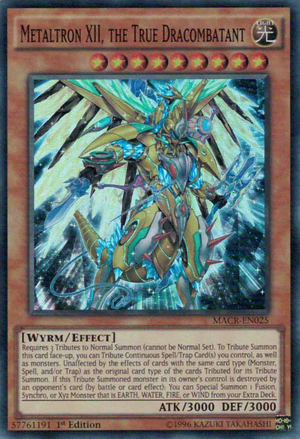 Do you wunna know how he became Metaltron XII? He ate Metaltron I-XI. Only then can you become the True Dracombatant