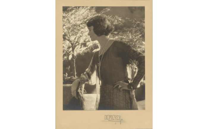 Baron Adolf De Meyer, American, born France, 1868–1946, Gabrielle “Coco” Chanel, c. 1925, Gelatin silver print, The J. Paul Getty Museum