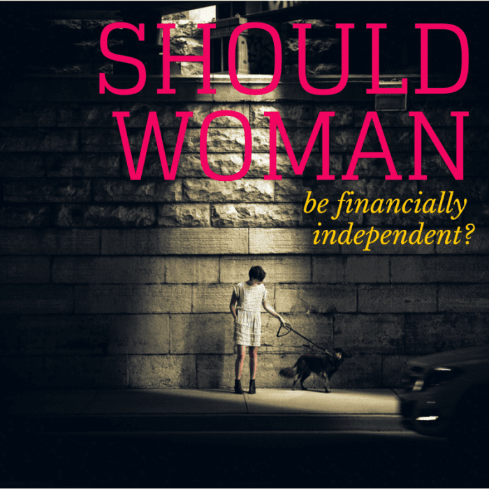 To be financially independent, woman must prepare & plan for retirement savings