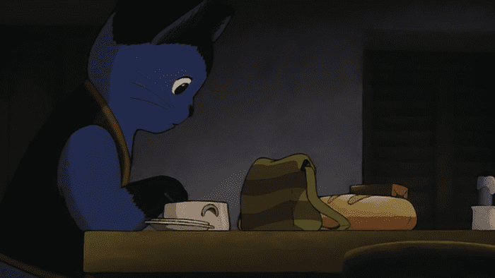 Perhaps ironically, the film's art has the most detail in the introduction, when nothing exciting is happening.